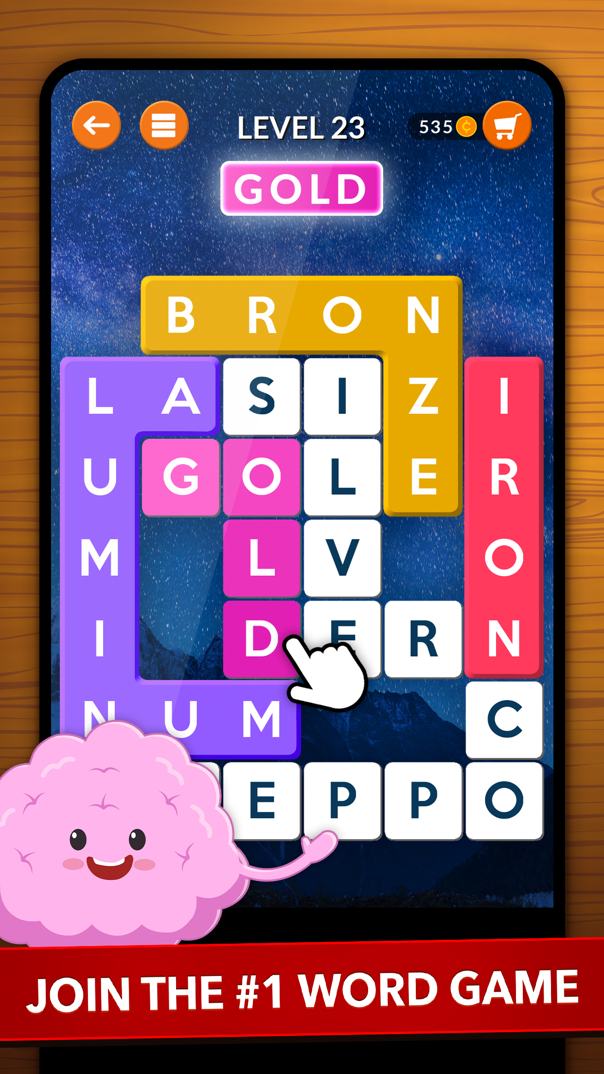 اسکرین شات 1 بازی Wordscapes Shapes