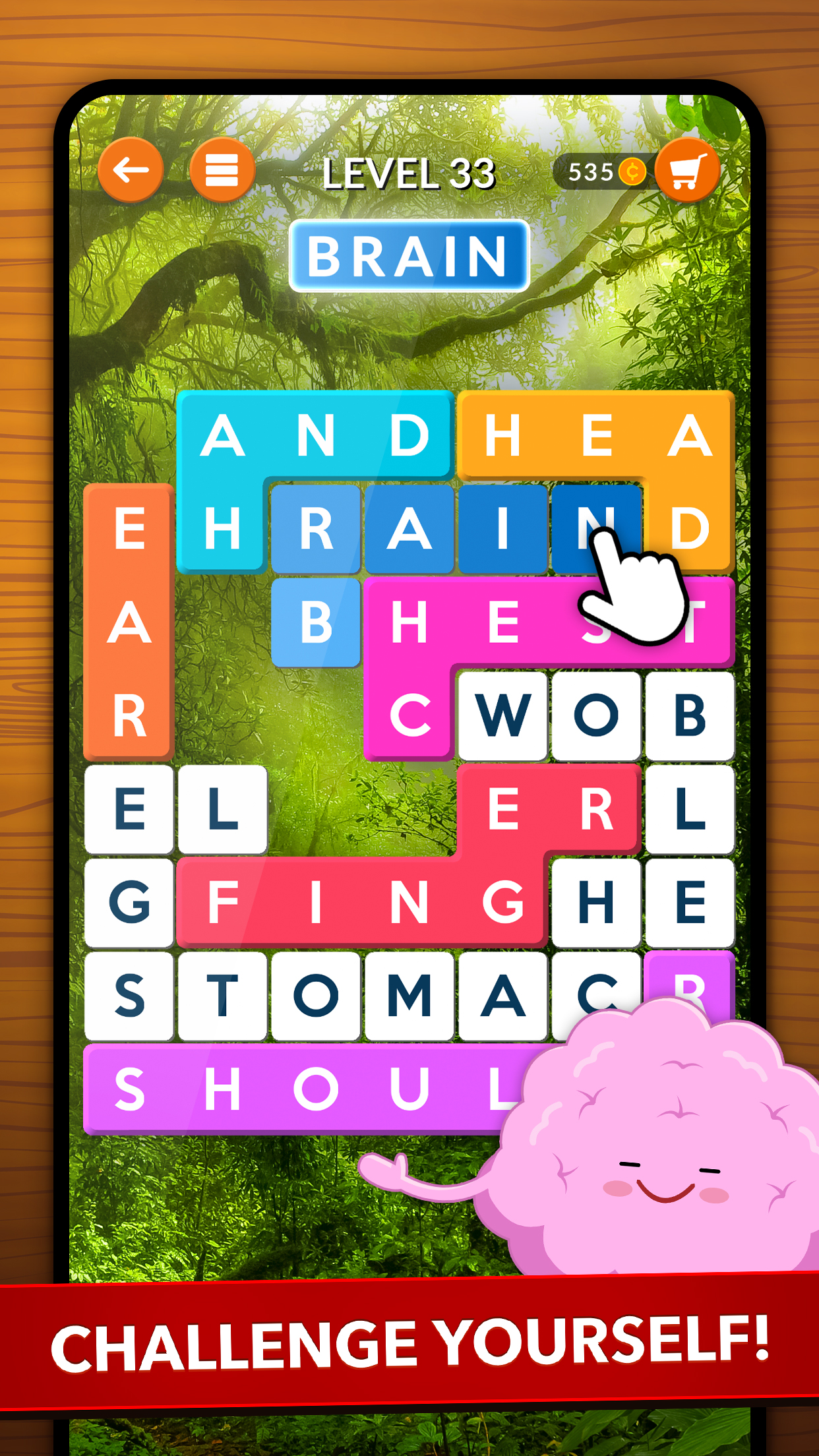 اسکرین شات 2 بازی Wordscapes Shapes
