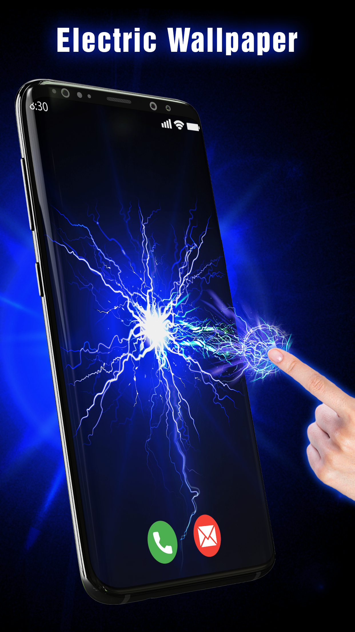 اسکرین شات 3 برنامه 3D Electric Live Wallpaper