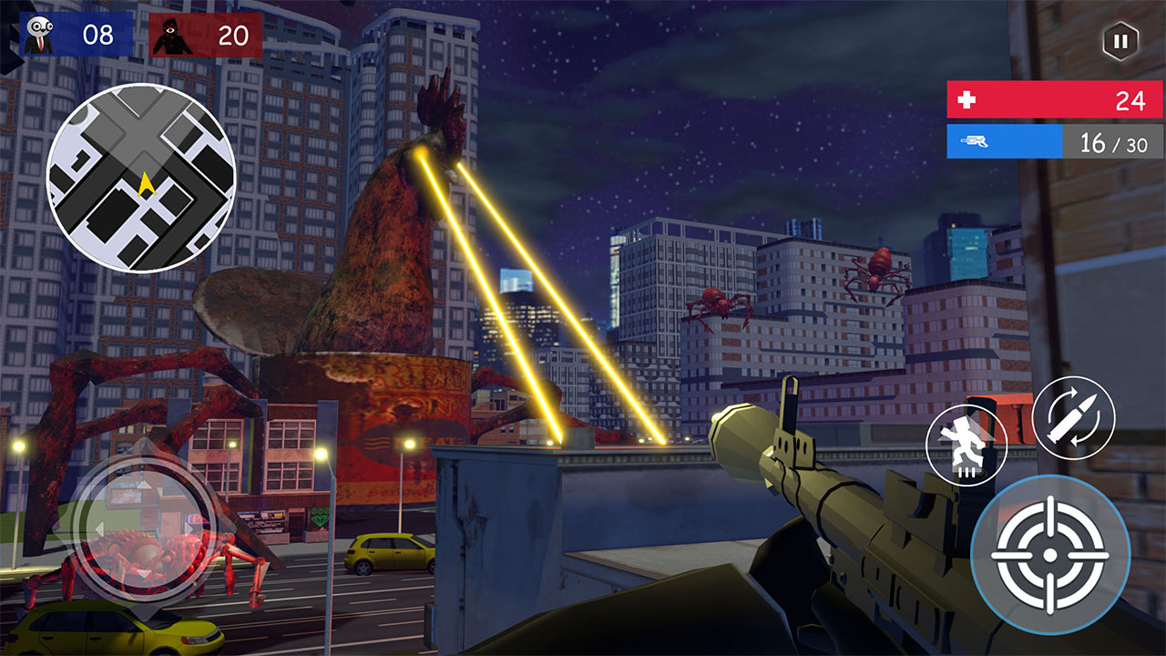 اسکرین شات 4 بازی Shoot Monster: FPS Survival.io