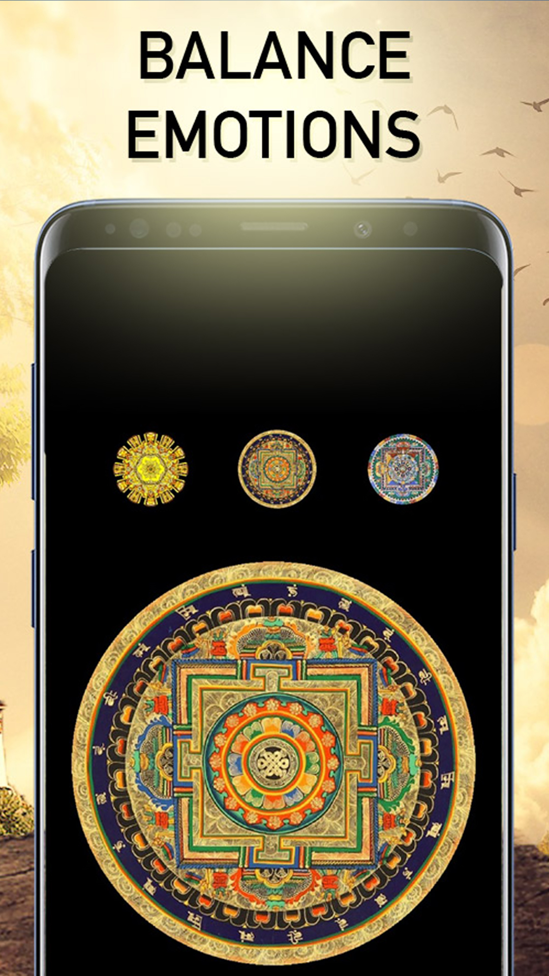 اسکرین شات 6 برنامه Meditation Plus: music, relax
