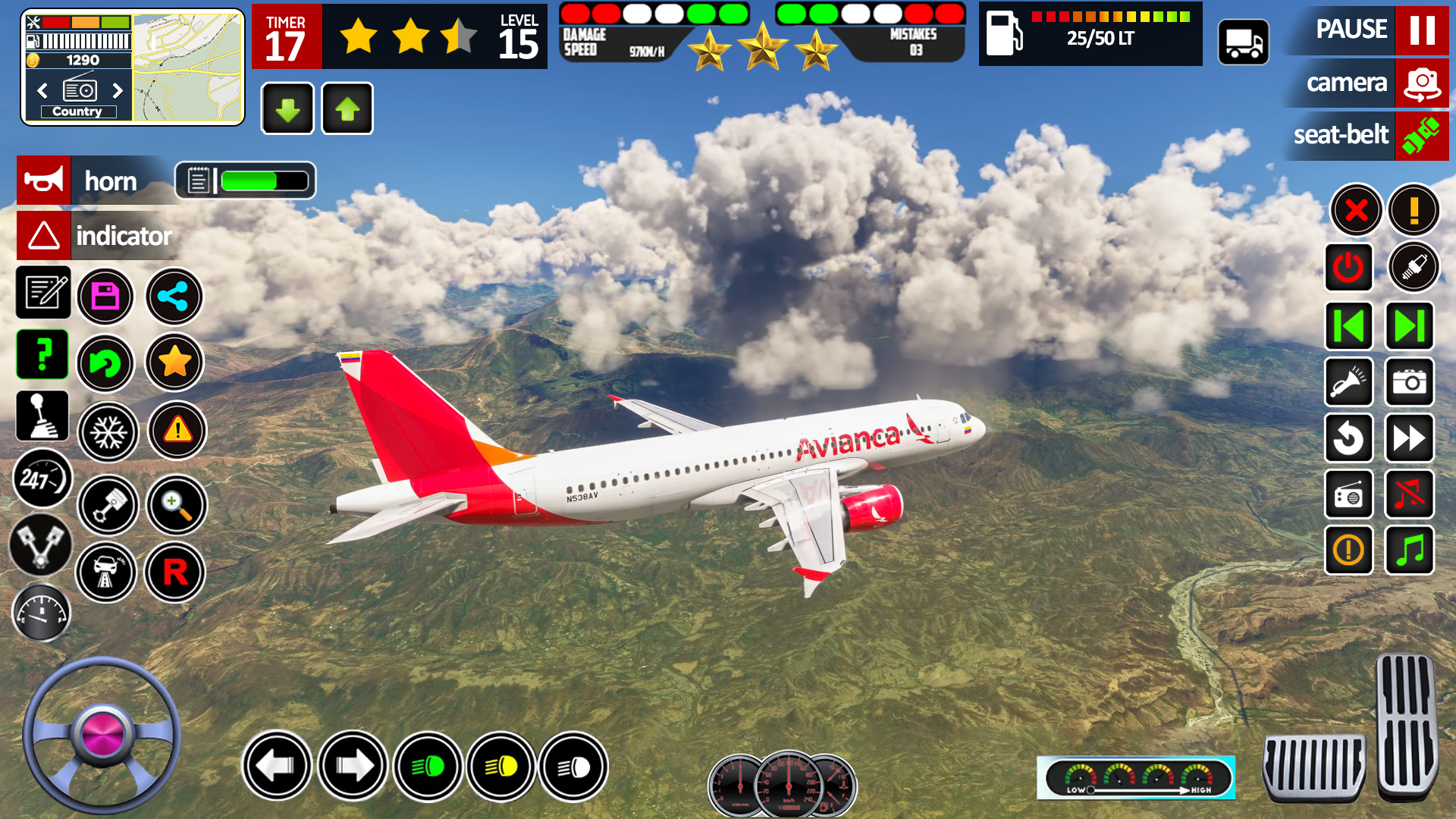اسکرین شات 6 بازی Flight Plane Driving Games