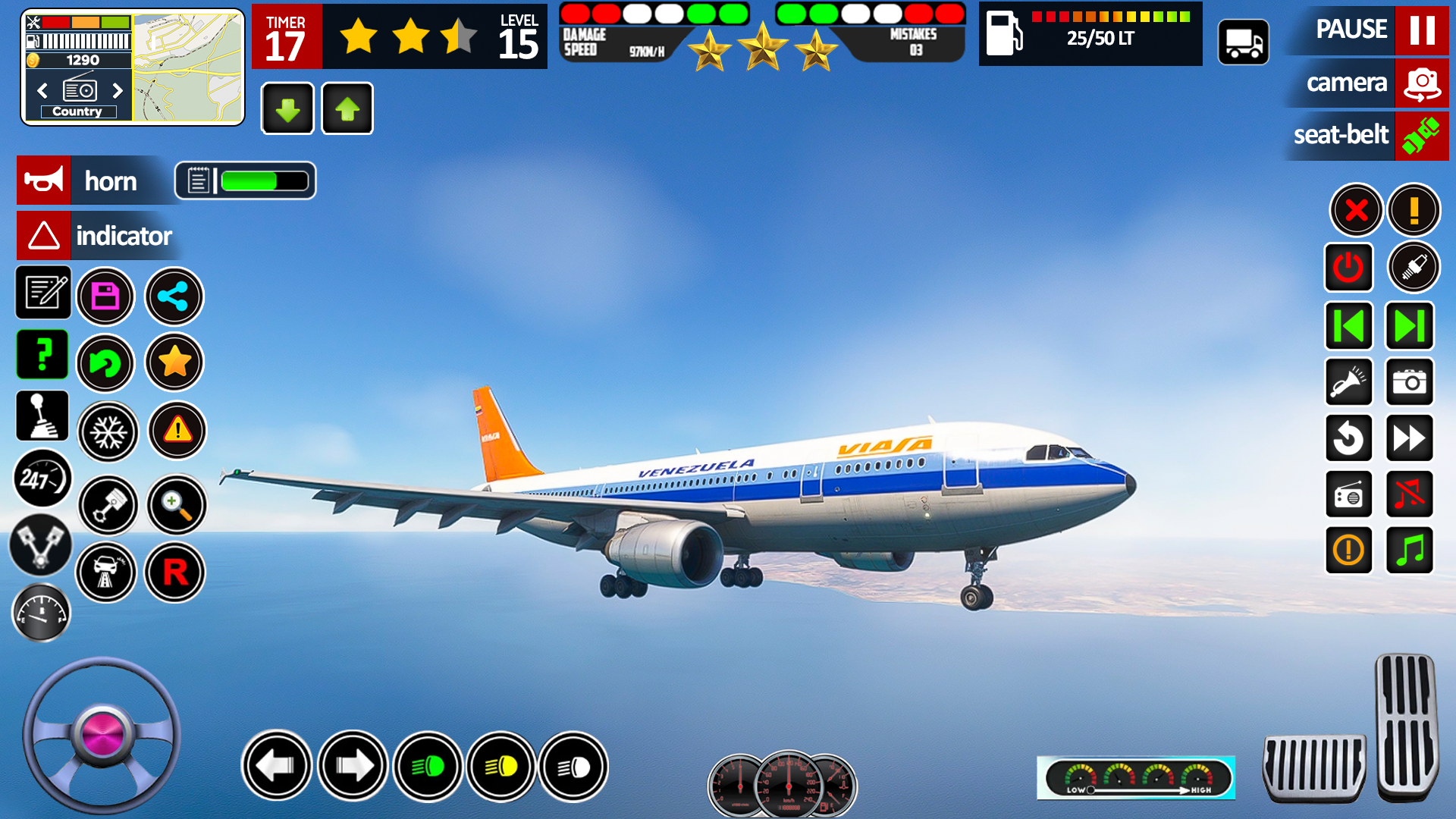 اسکرین شات 8 بازی Flight Plane Driving Games