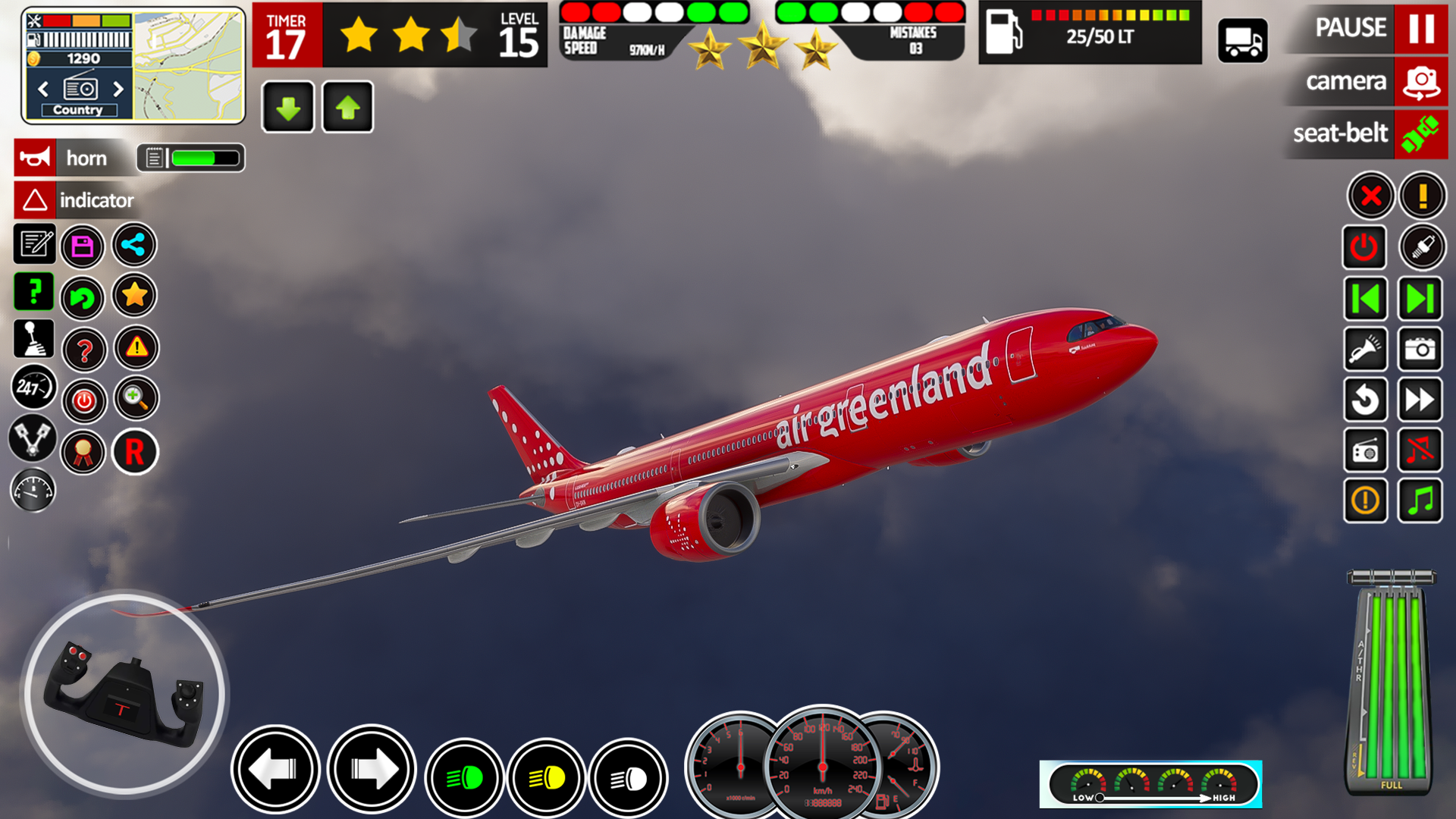 اسکرین شات 5 بازی Flight Plane Driving Games