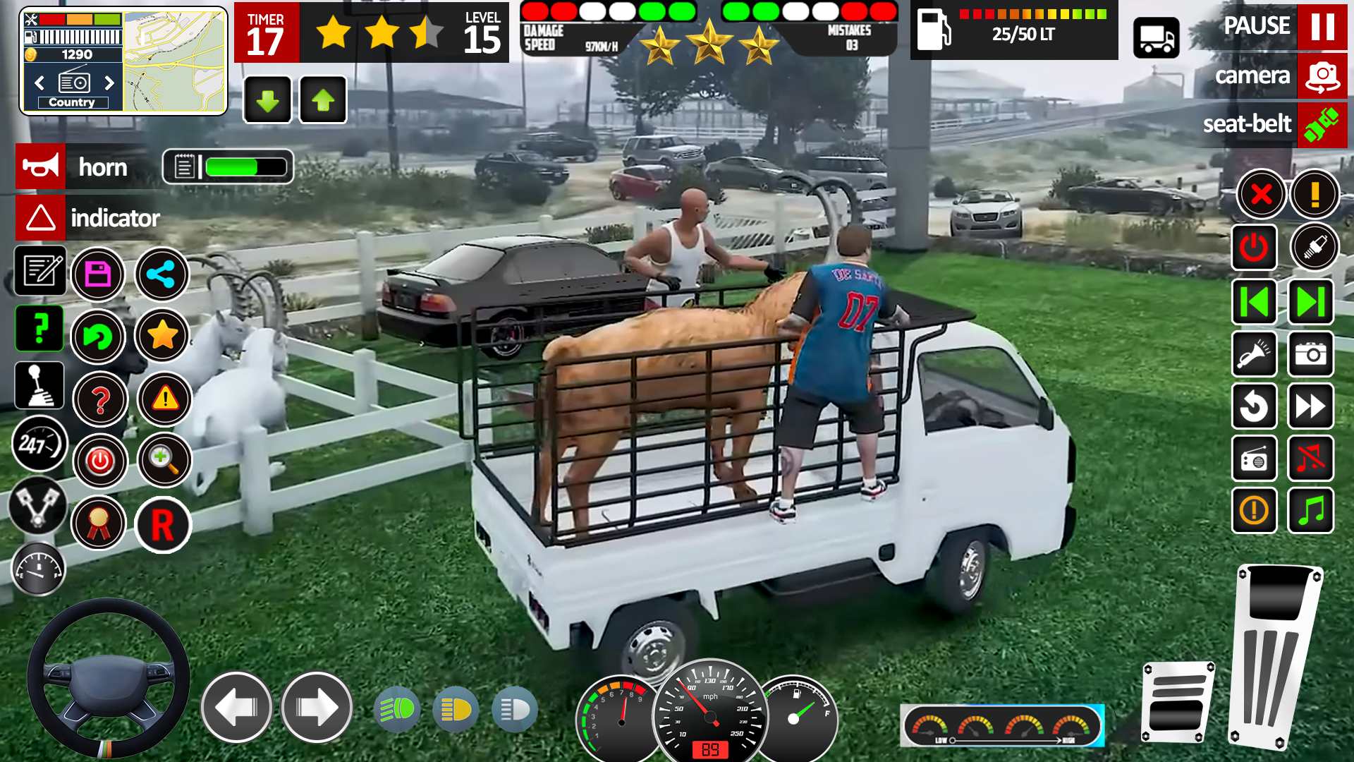 اسکرین شات 7 بازی Wild Animal Truck Driver Game