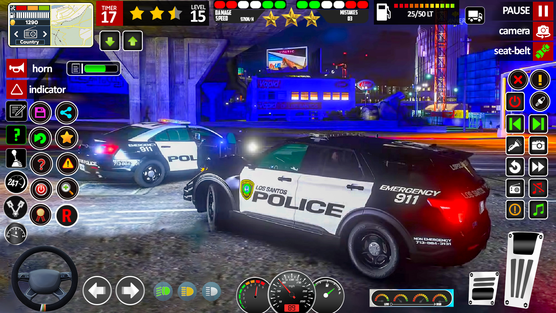 اسکرین شات 3 بازی US Police Cop Car Chase Game