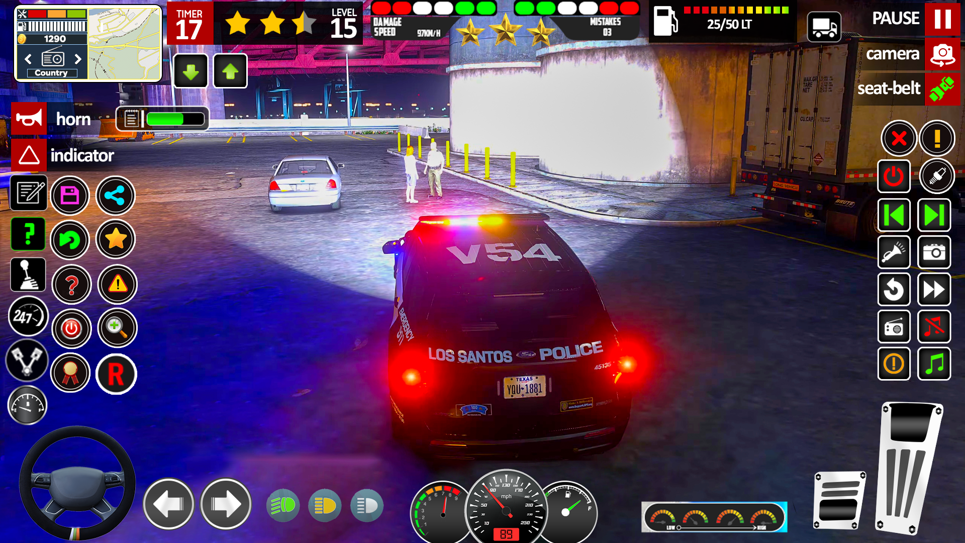 اسکرین شات 8 بازی US Police Cop Car Chase Game
