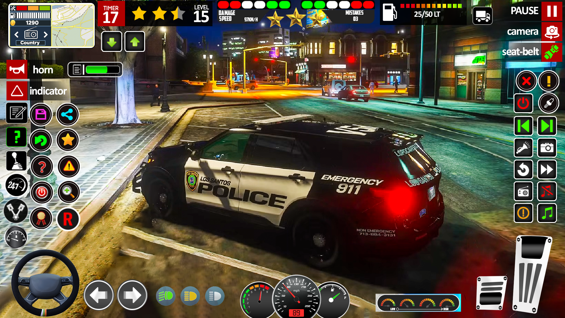 اسکرین شات 6 بازی US Police Cop Car Chase Game