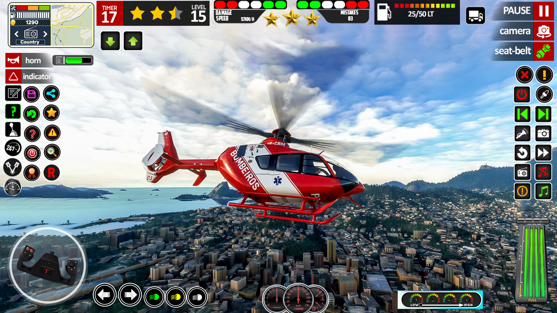 اسکرین شات 2 بازی Army Helicopter Simulator Game