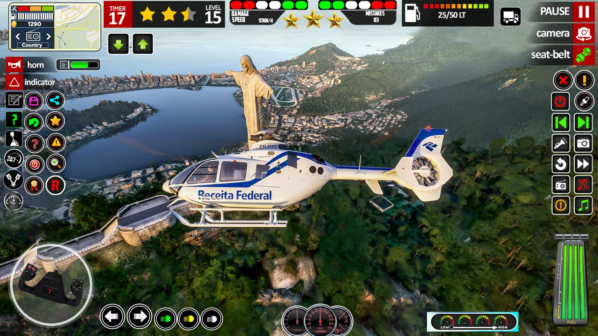 اسکرین شات 3 بازی Army Helicopter Simulator Game