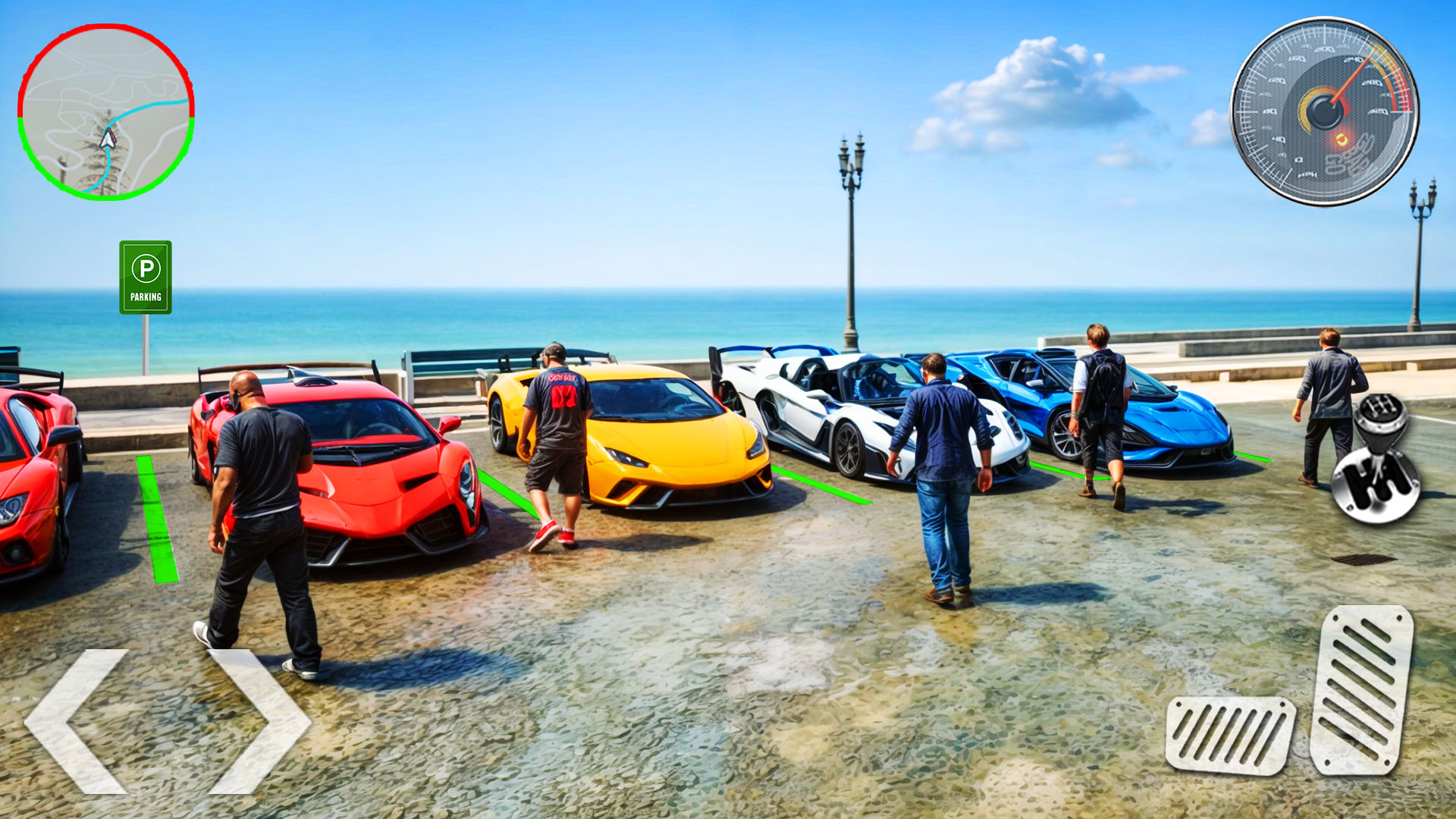 اسکرین شات 4 برنامه Car Parking Game 3D Simulator