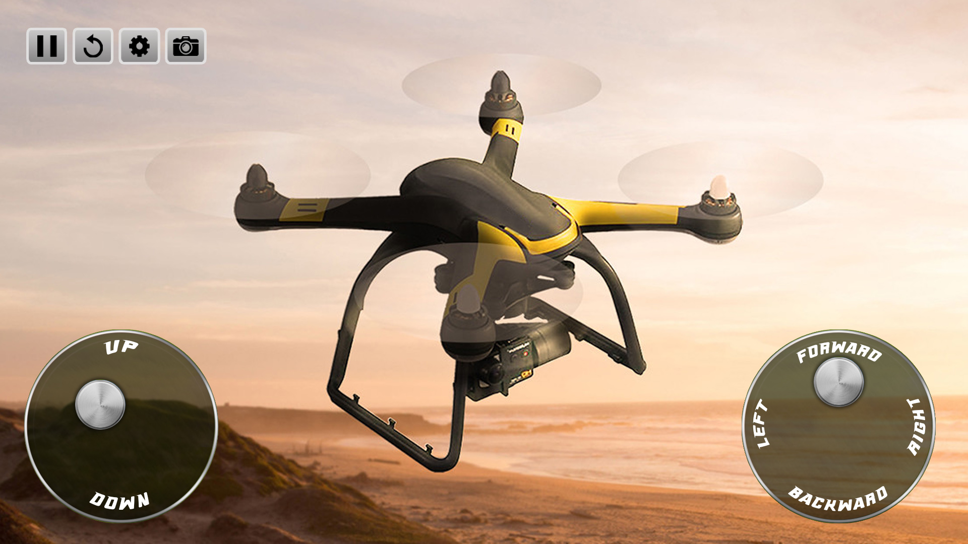 اسکرین شات 3 بازی Fpv Drone Game Drone Simulator