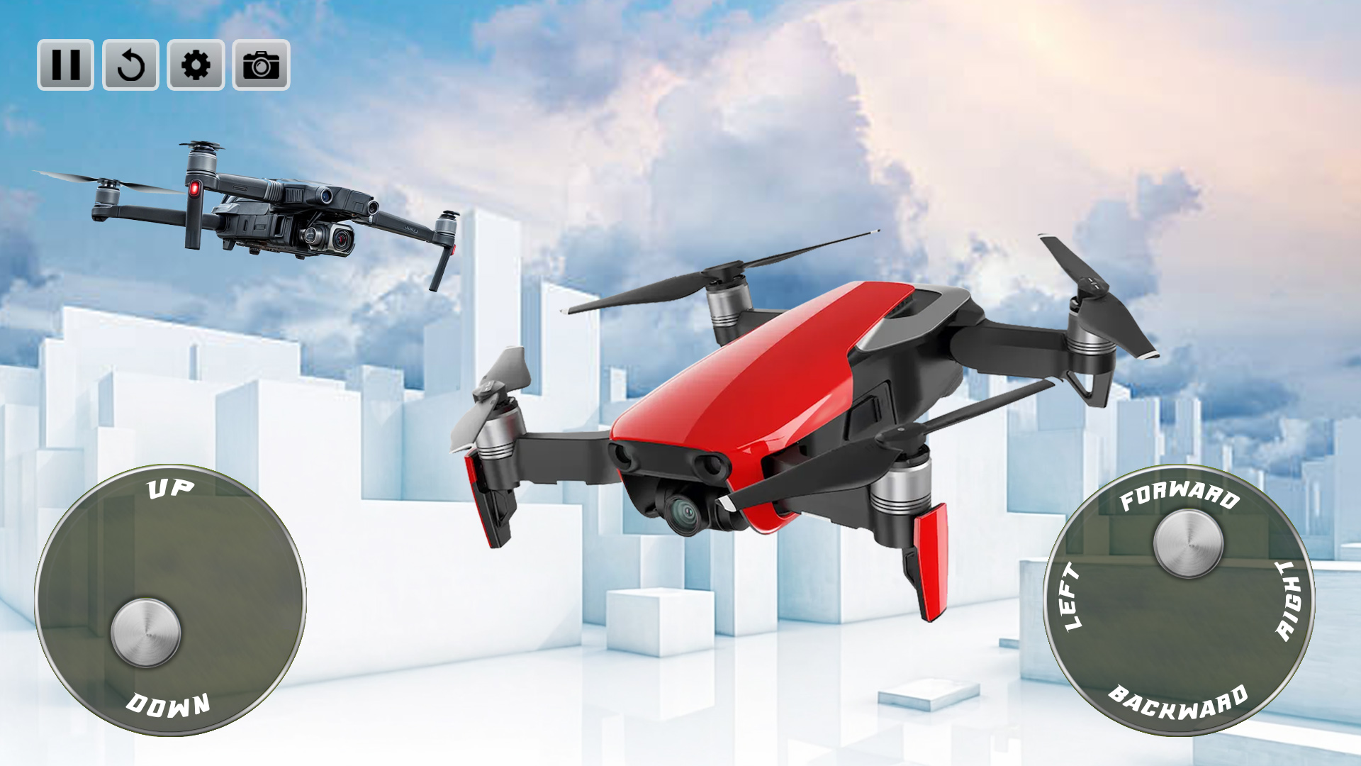 اسکرین شات 1 بازی Fpv Drone Game Drone Simulator
