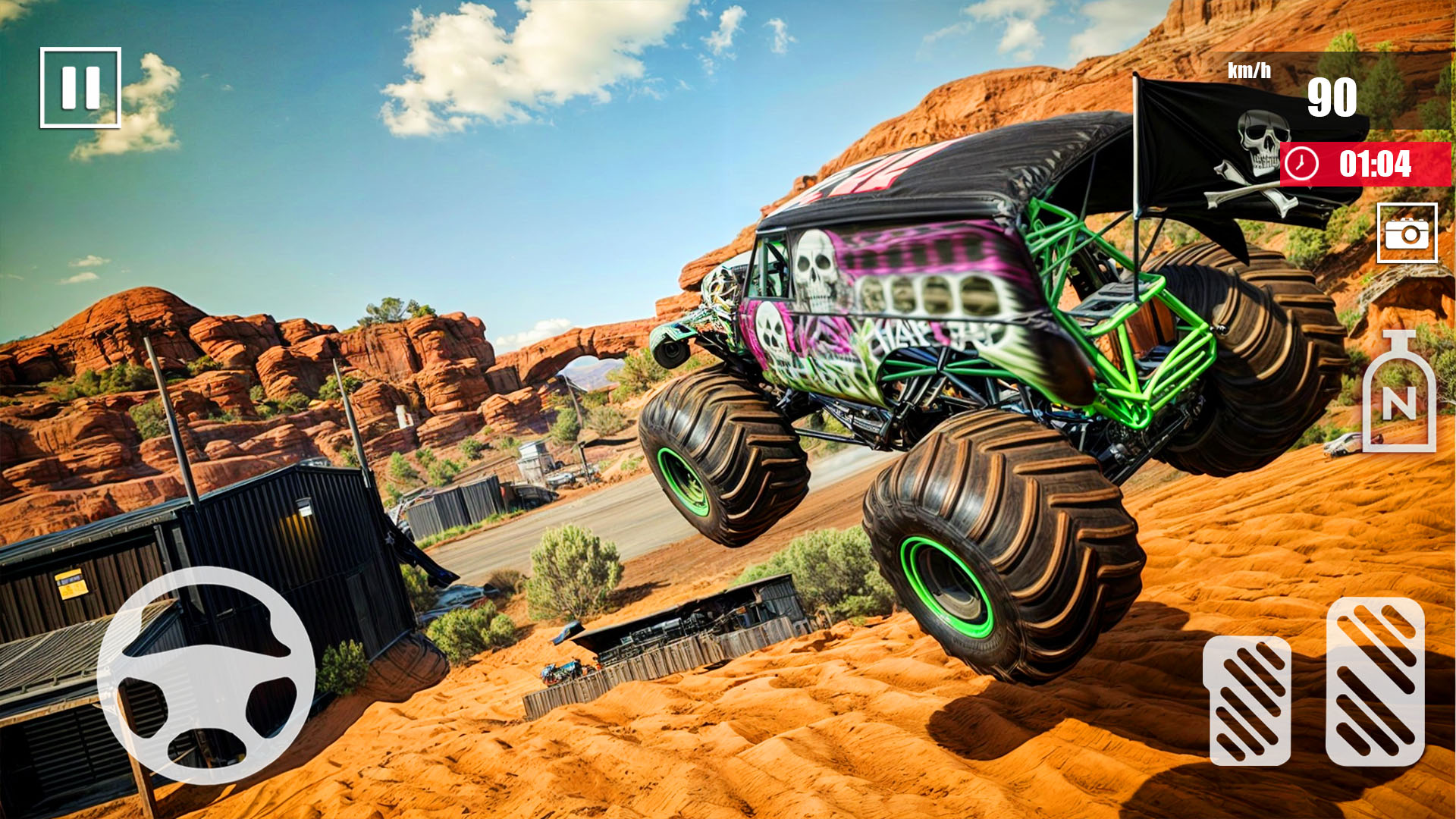 اسکرین شات 5 برنامه Monster Truck Steel Titans