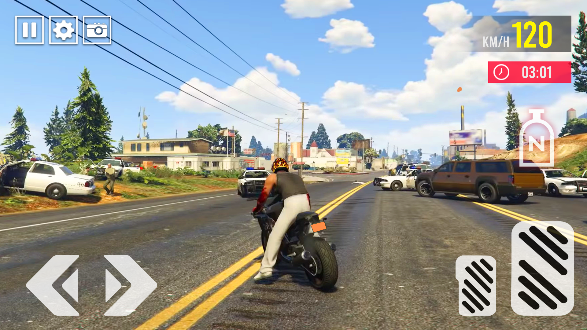 اسکرین شات 4 برنامه Bike Game - Bike Driving Games