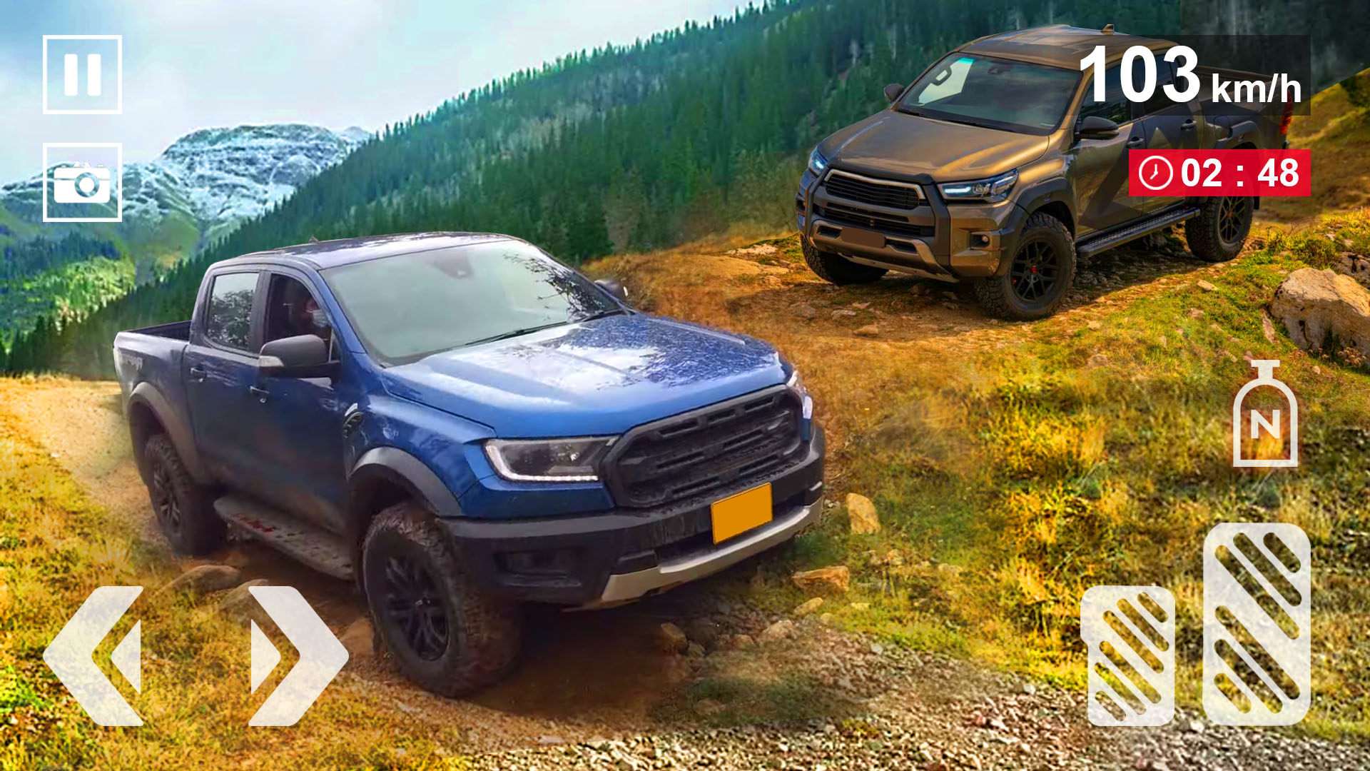 اسکرین شات 5 برنامه Pickup Truck Simulator Offroad