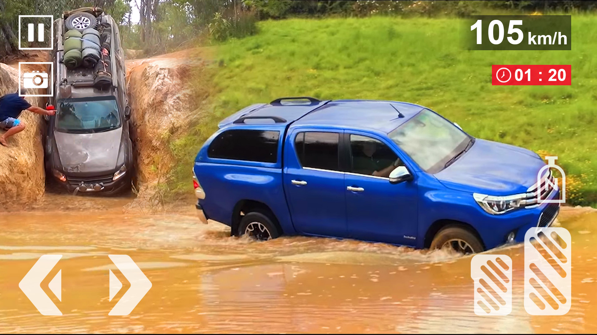 اسکرین شات 4 برنامه Pickup Truck Simulator Offroad