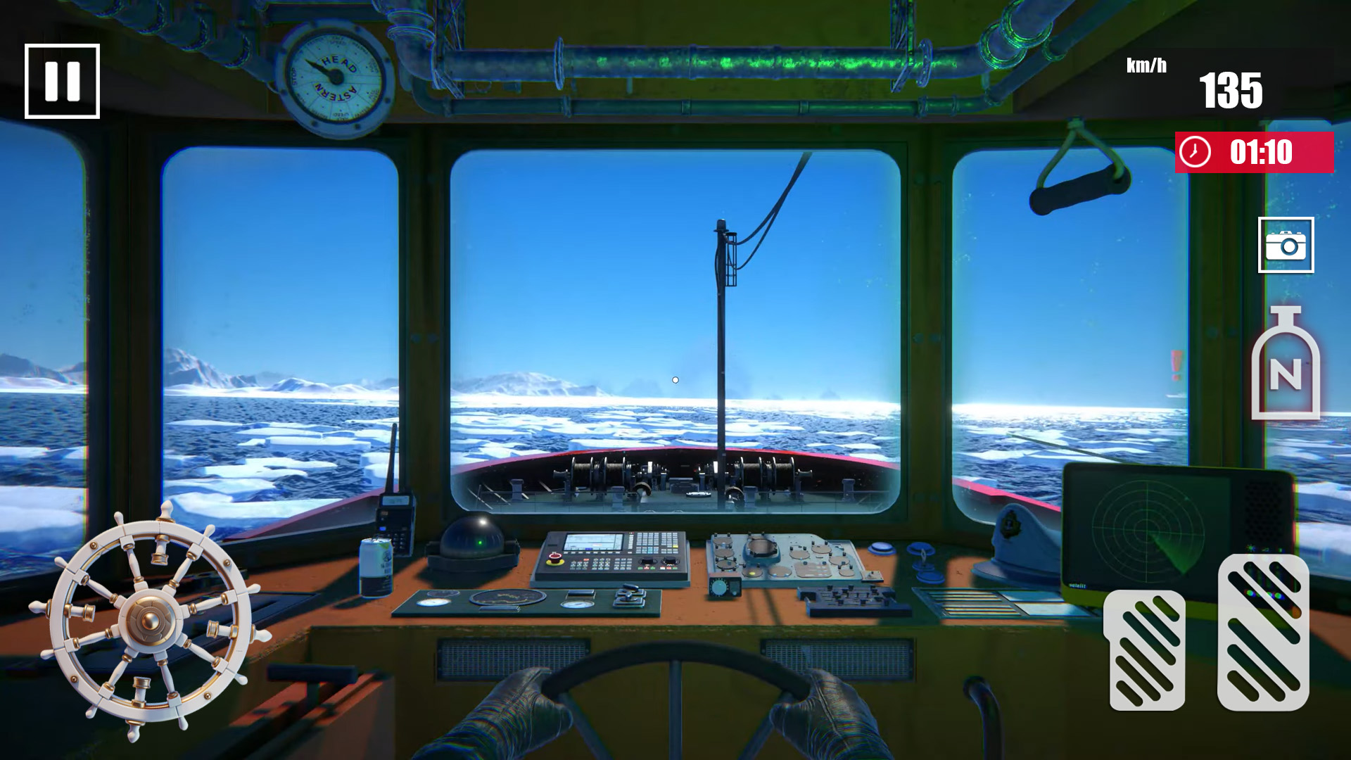اسکرین شات 3 برنامه Cruise Ship Simulator