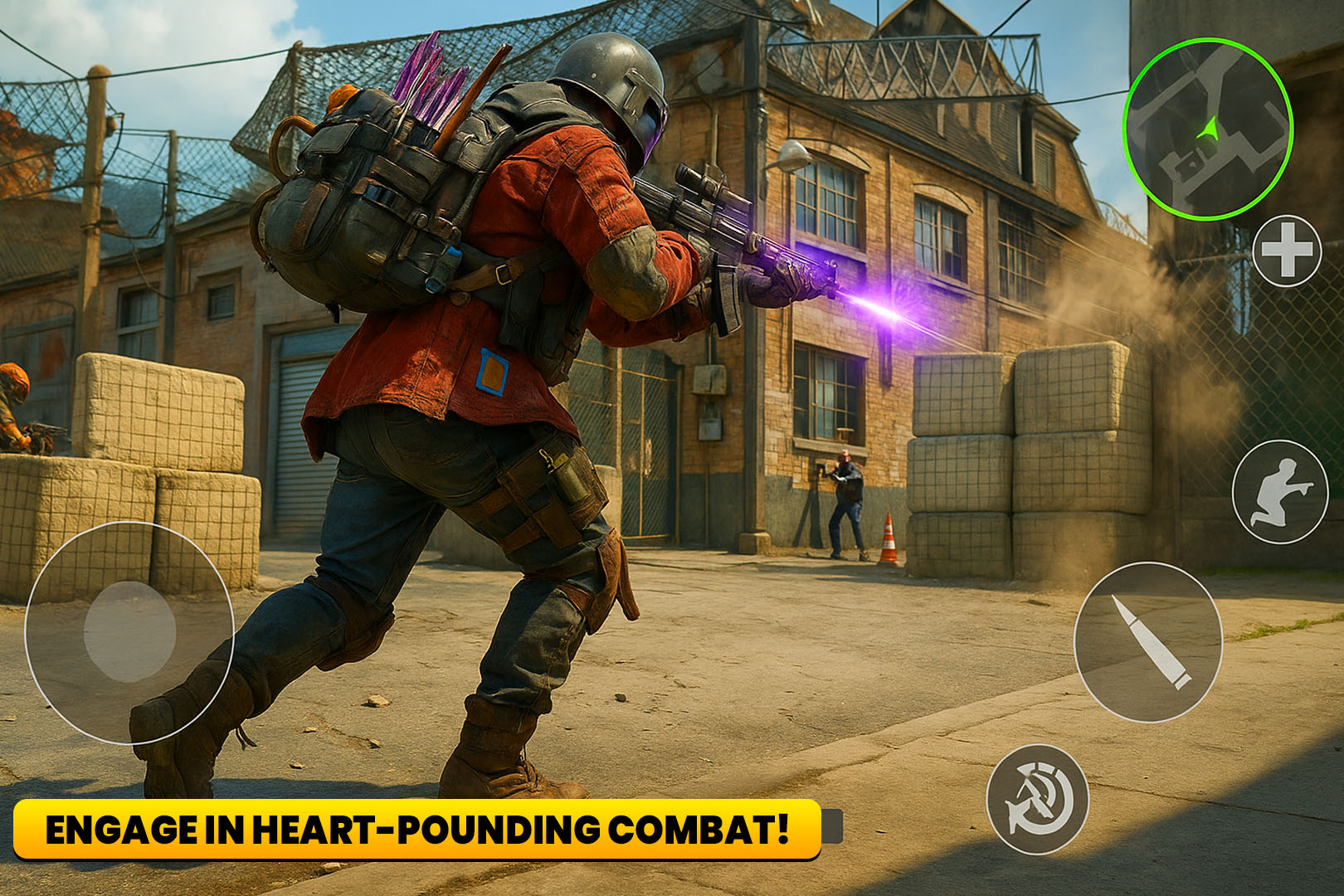 اسکرین شات 2 برنامه Shooting Games Offline