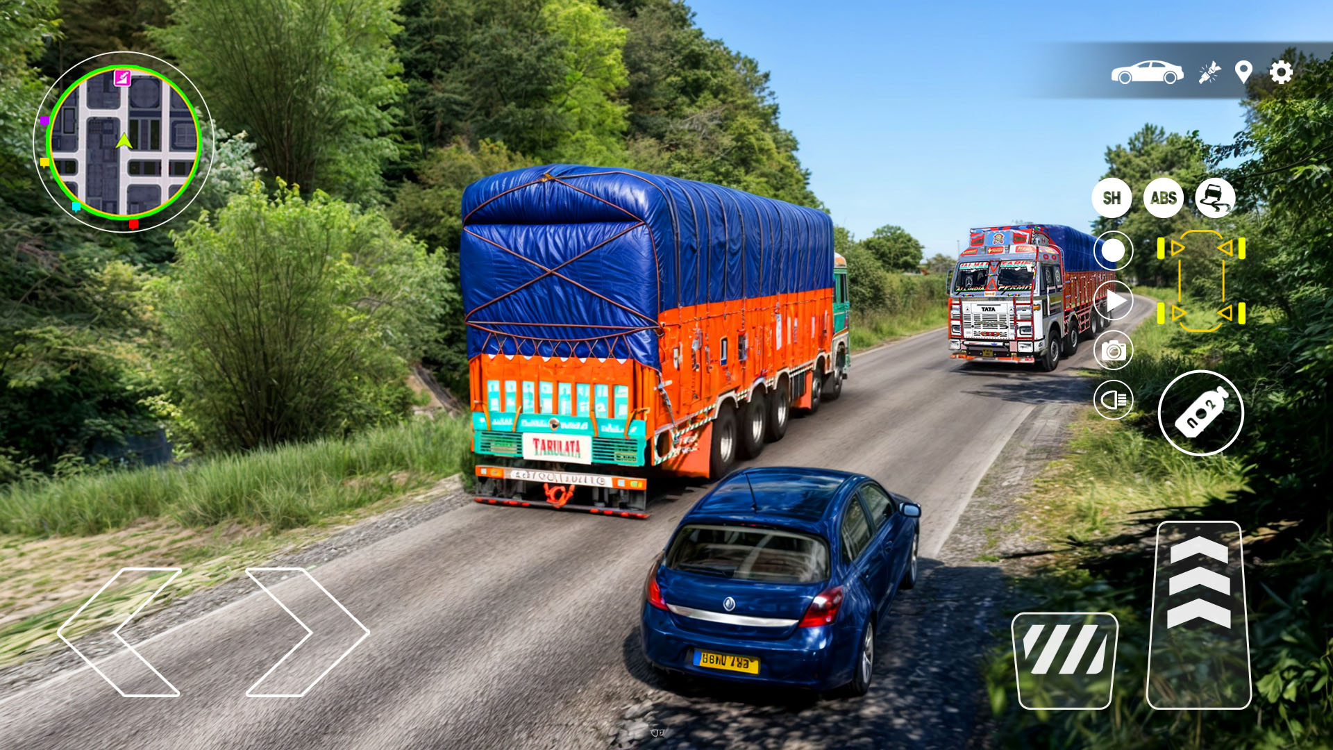 اسکرین شات 1 برنامه Cargo Truck Driver Simulator