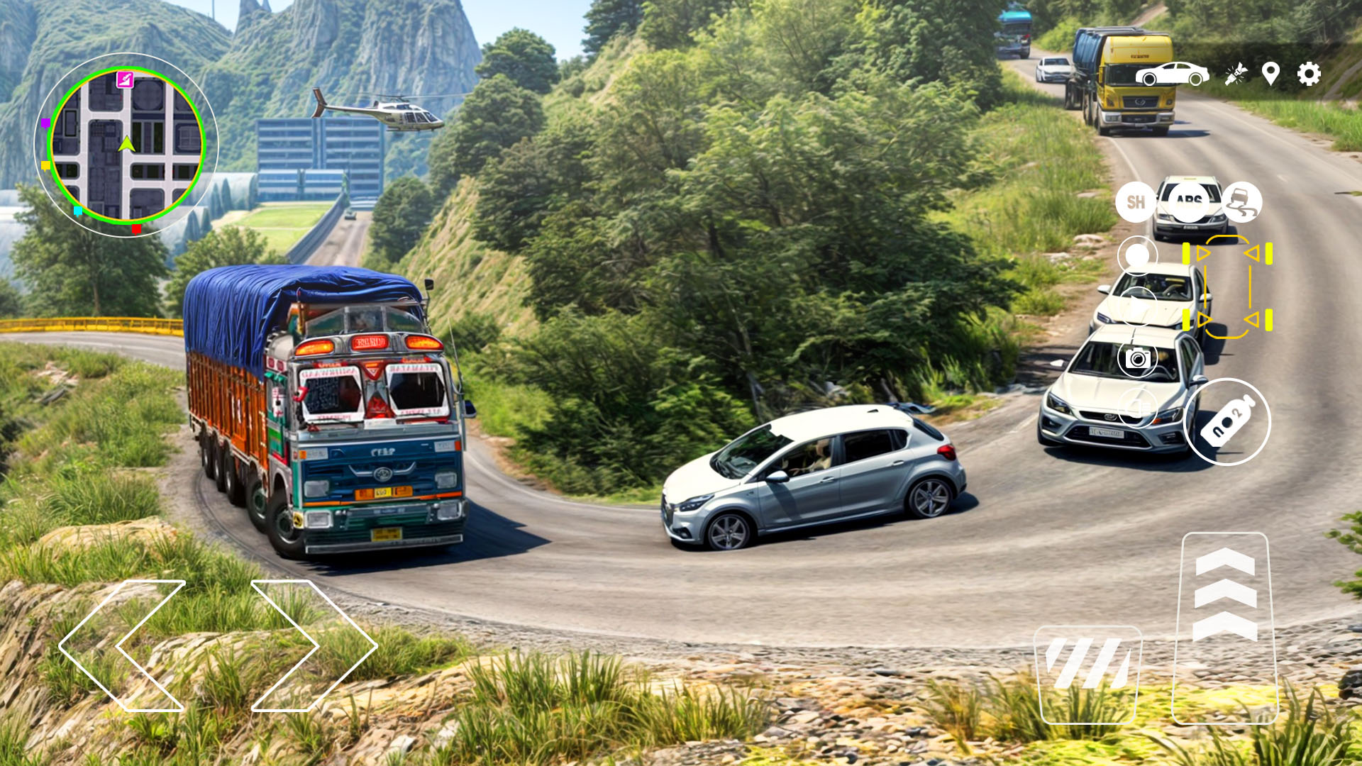 اسکرین شات 2 برنامه Cargo Truck Driver Simulator