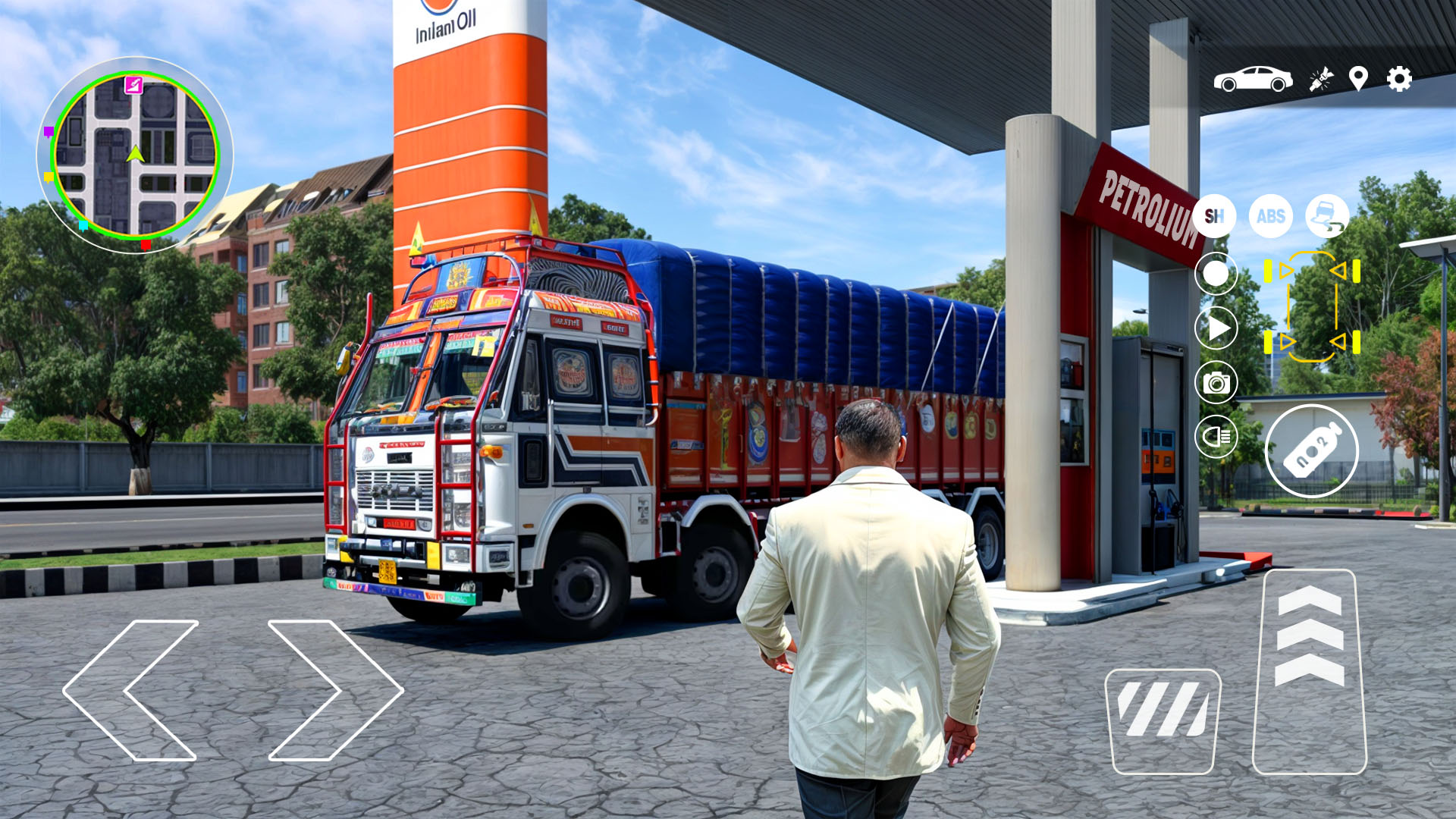 اسکرین شات 3 برنامه Cargo Truck Driver Simulator
