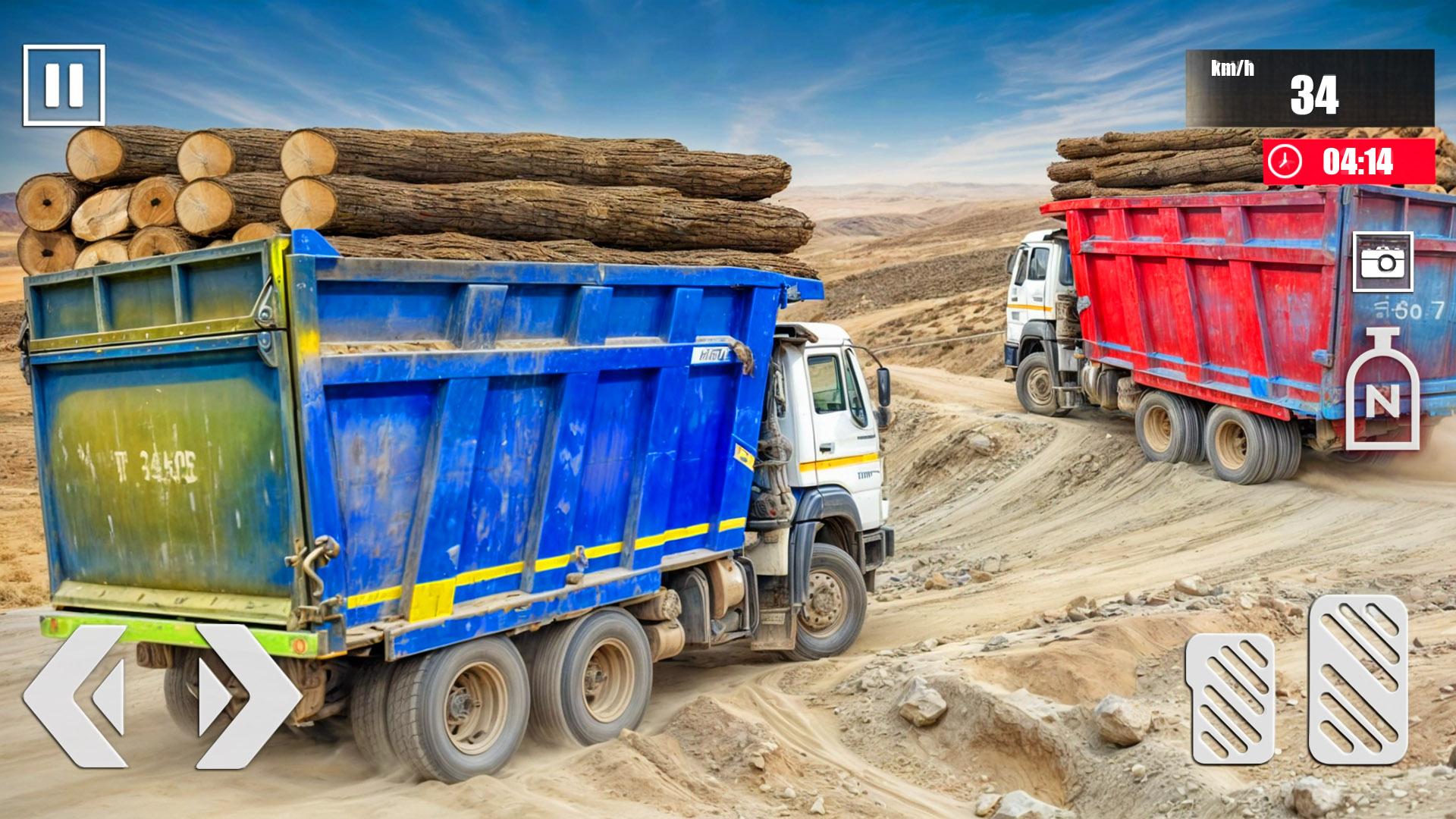 اسکرین شات 4 برنامه Cargo Truck Driver Simulator