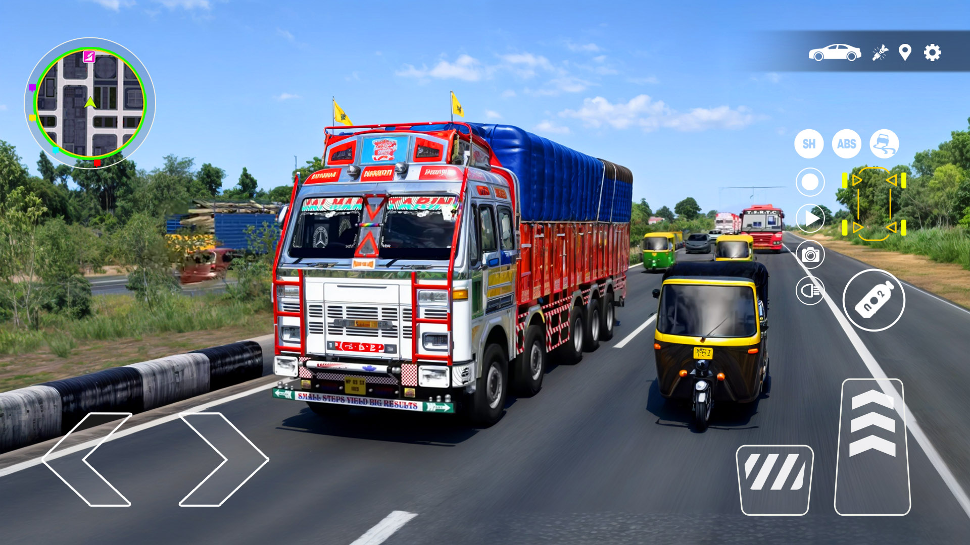 اسکرین شات 4 برنامه Cargo Truck Driver Simulator