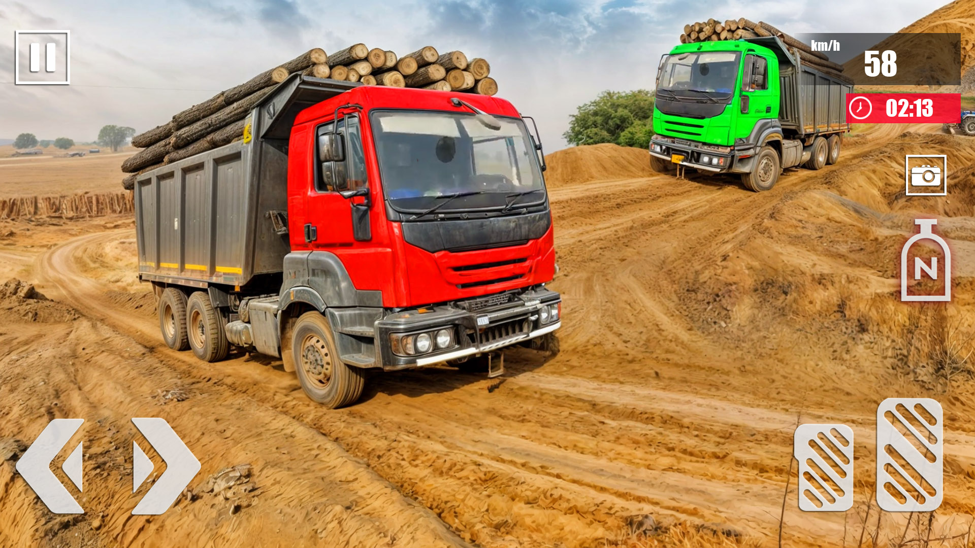 اسکرین شات 6 برنامه Cargo Truck Driver Simulator