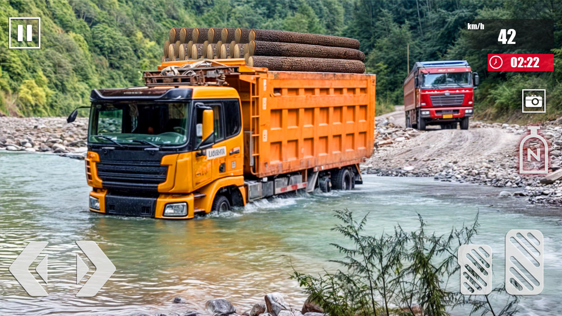 اسکرین شات 5 برنامه Cargo Truck Driver Simulator