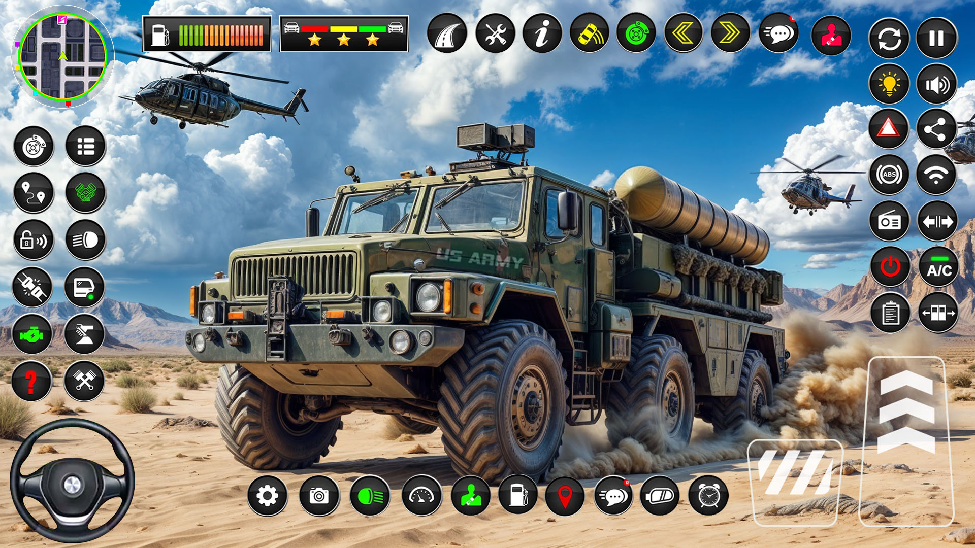اسکرین شات 5 برنامه US Army Truck - Military Truck