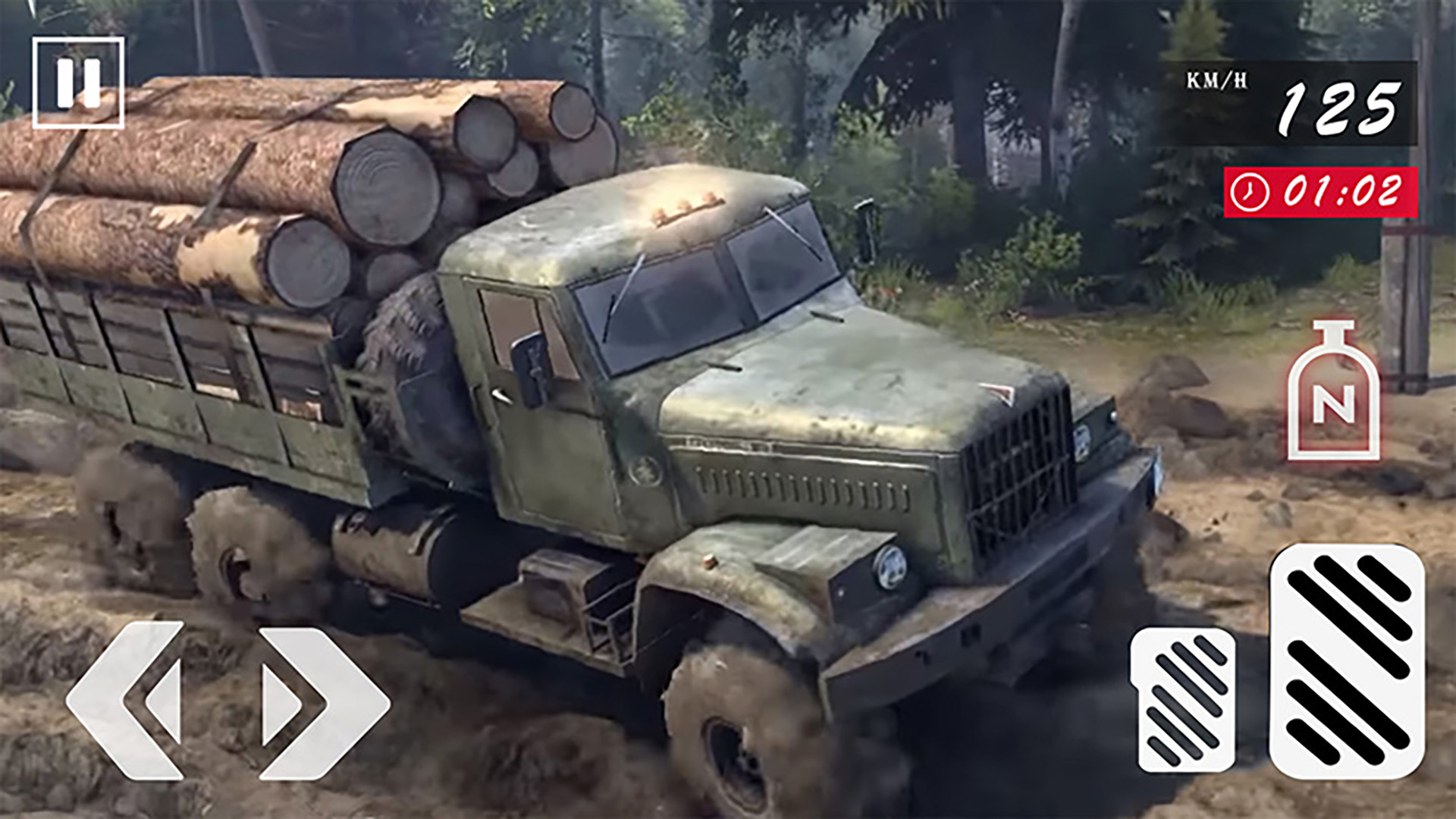اسکرین شات 2 برنامه US Army Truck - Military Truck