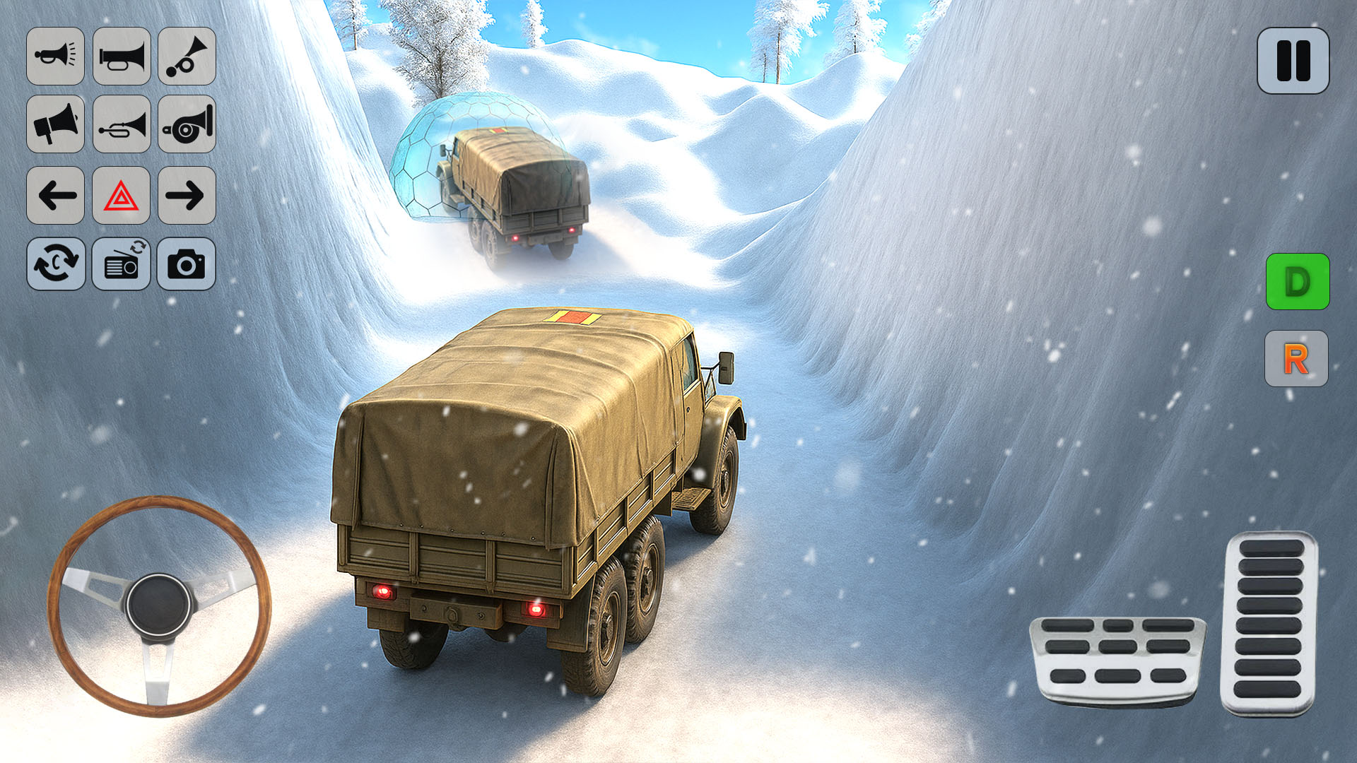 اسکرین شات 1 برنامه US Army Truck - Military Truck