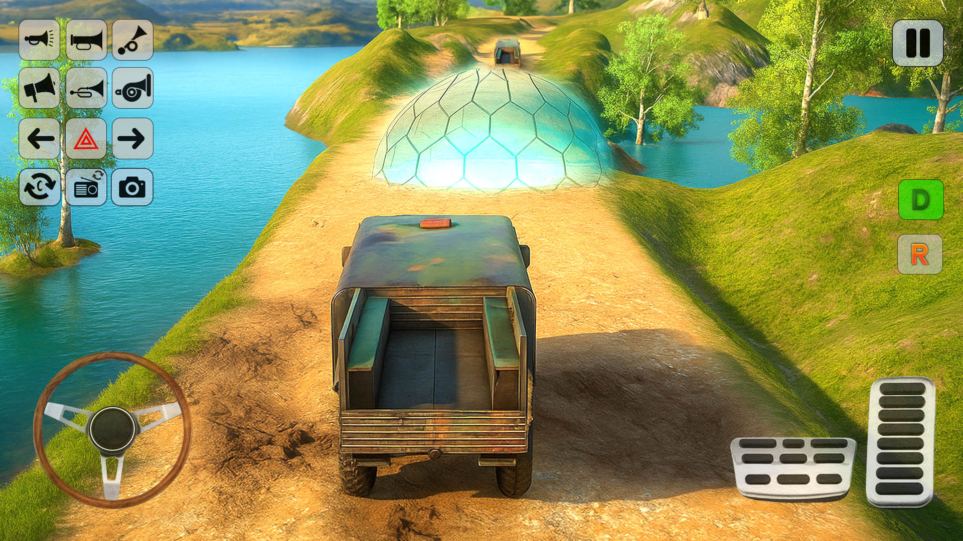 اسکرین شات 3 برنامه US Army Truck - Military Truck