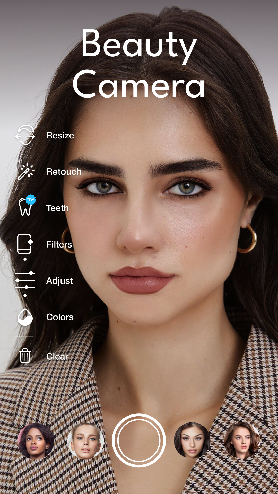 اسکرین شات 1 برنامه Persona: AI Beauty Editor