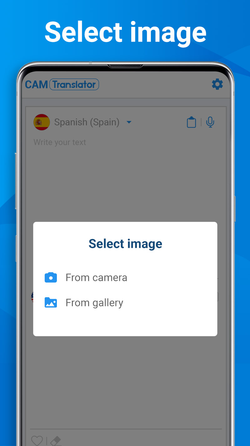 اسکرین شات 1 برنامه AR Camera Translator - Scanner