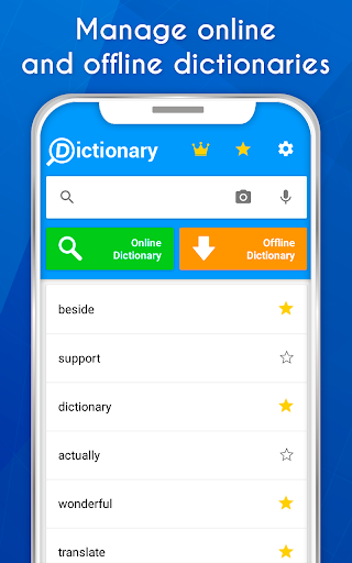 اسکرین شات 4 برنامه Dictionary & Thesaurus (Definition synonyms idiom)