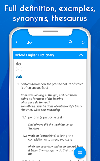 اسکرین شات 6 برنامه Dictionary & Thesaurus (Definition synonyms idiom)