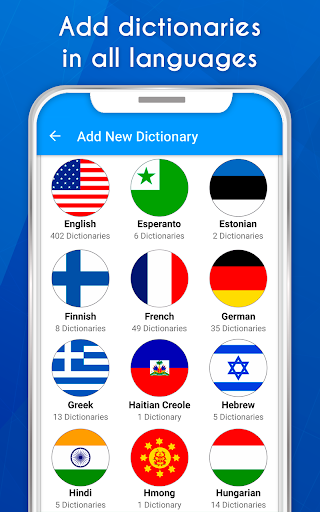 اسکرین شات 2 برنامه Dictionary & Thesaurus (Definition synonyms idiom)
