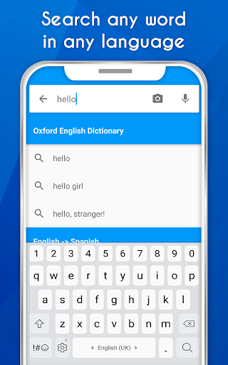 اسکرین شات 1 برنامه Dictionary & Thesaurus (Definition synonyms idiom)
