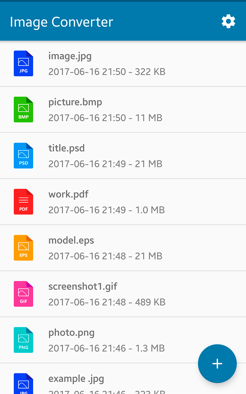 اسکرین شات 3 برنامه Image converter - Photo, PDF