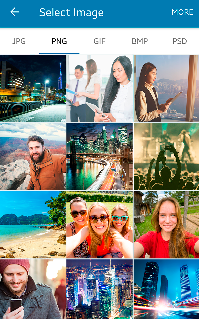 اسکرین شات 1 برنامه Image converter - Photo, PDF