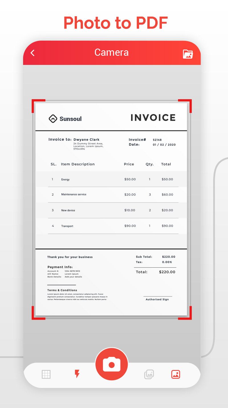 اسکرین شات 4 برنامه PDF Converter AI Convert files