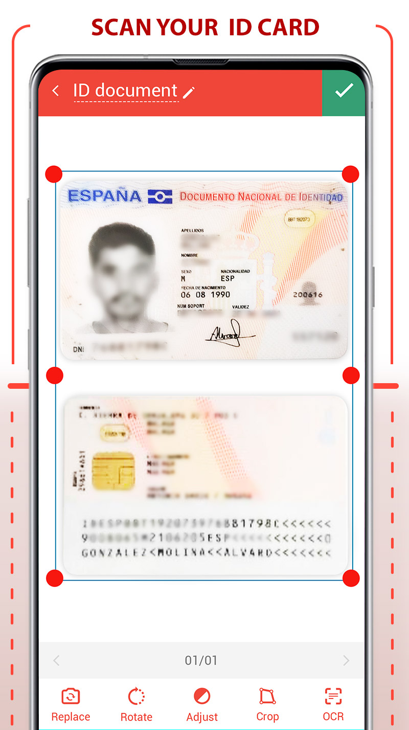 اسکرین شات 2 برنامه PDF Scanner Scan files & notes