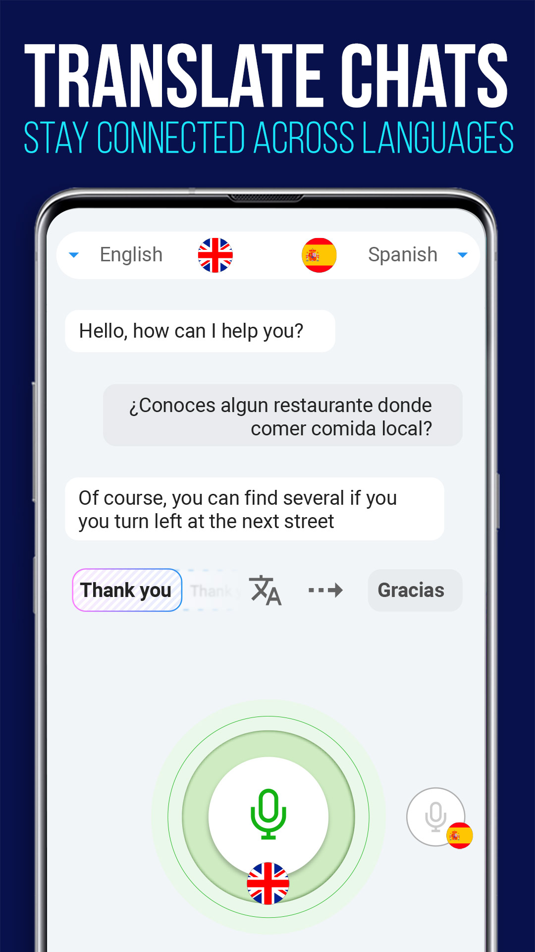 اسکرین شات 8 برنامه AI Translate Voice Translator