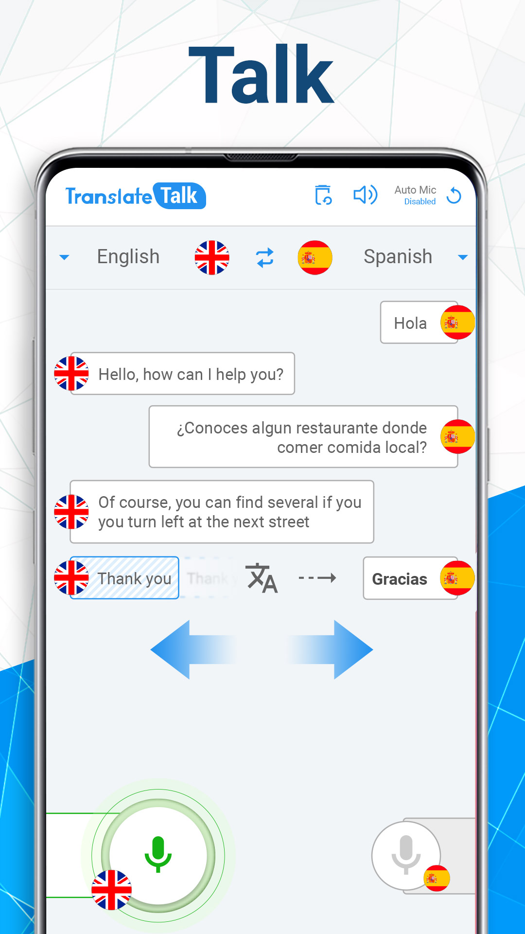 اسکرین شات 8 برنامه AI Translate Voice Translator
