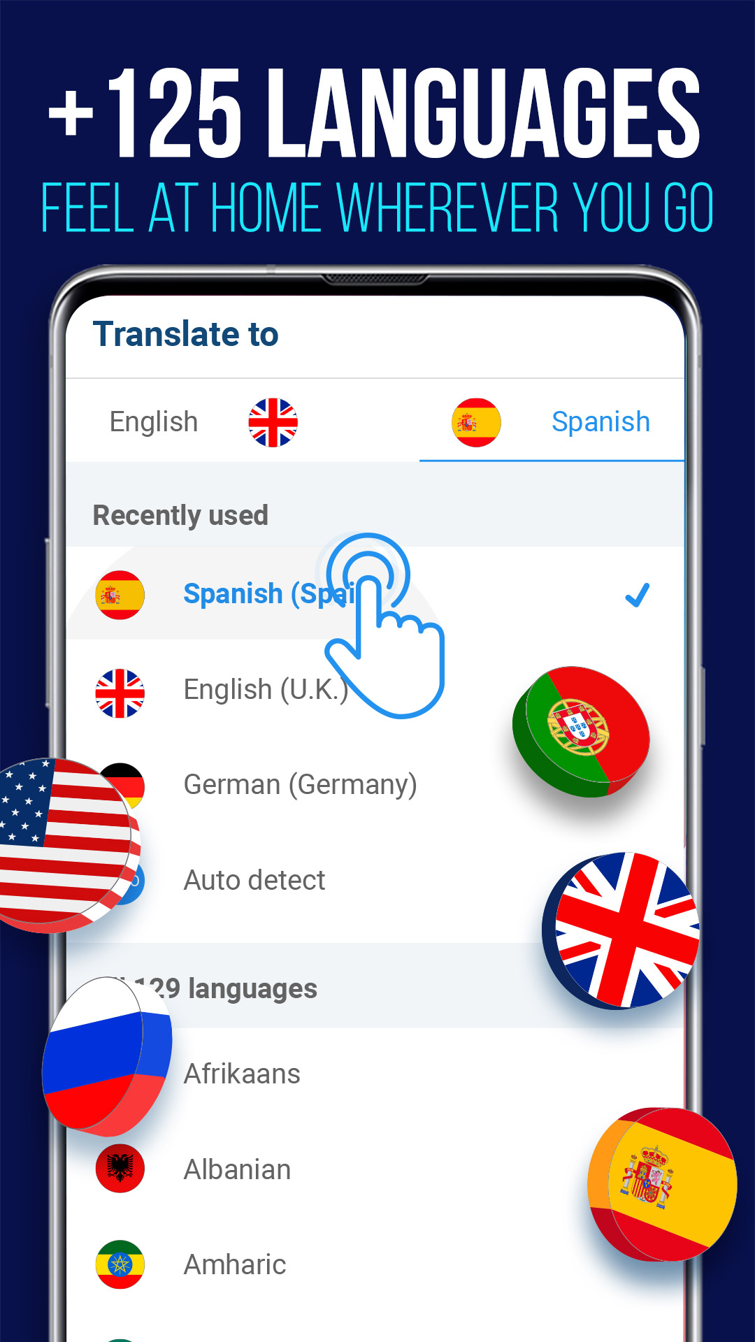 اسکرین شات 4 برنامه Talkao Translate - مترجم