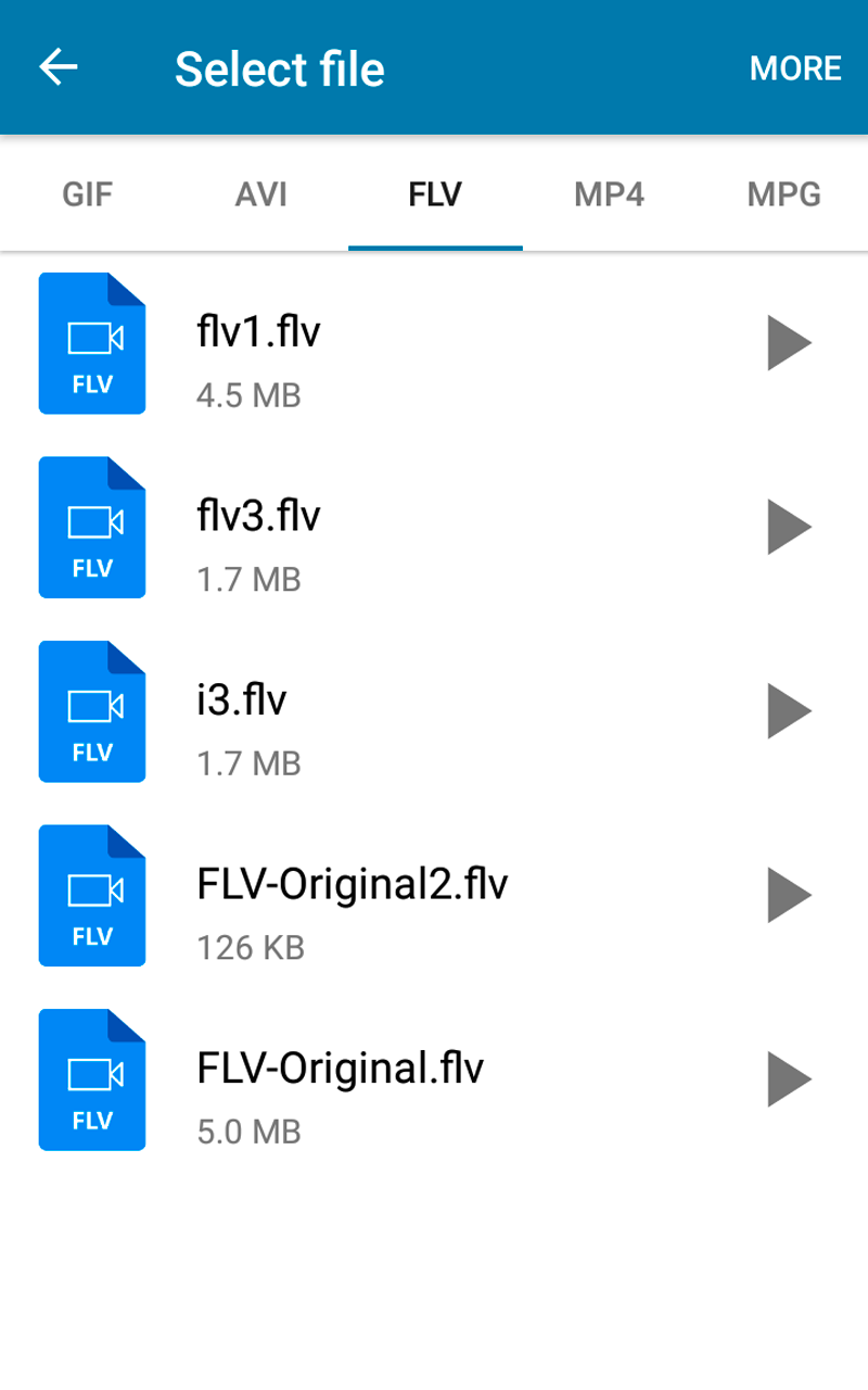 اسکرین شات 1 برنامه Video Converter - Files, music