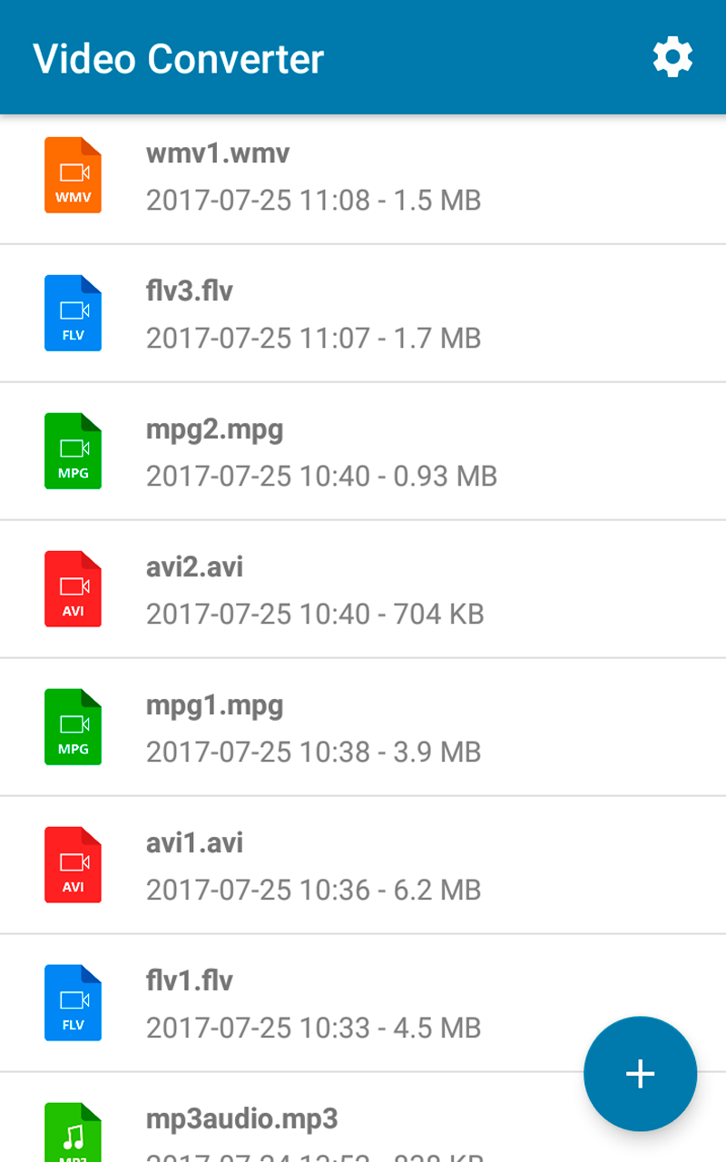 اسکرین شات 3 برنامه Video Converter - Files, music