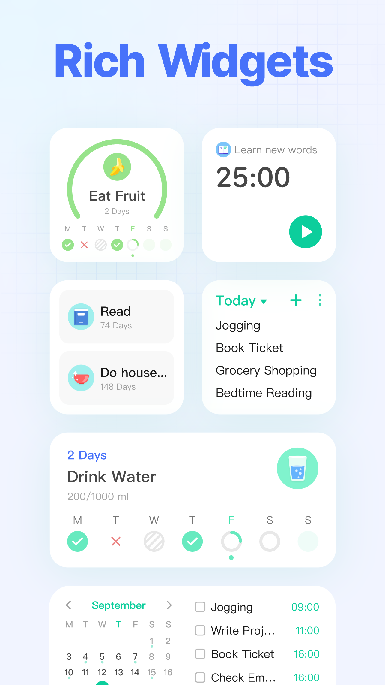 اسکرین شات 7 برنامه TickTick:To Do List & Calendar